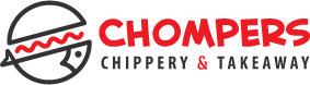Chompers Chippery & Takeaway Logo