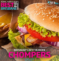 Winner of Brisbane best burger